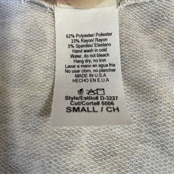 7th Ray Leopard Print Midi Dress Small Tie Back Pockets Cottagecore NWOT USA - Picture 10 of 10